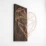 Wallity Heart - Nogal y cobre